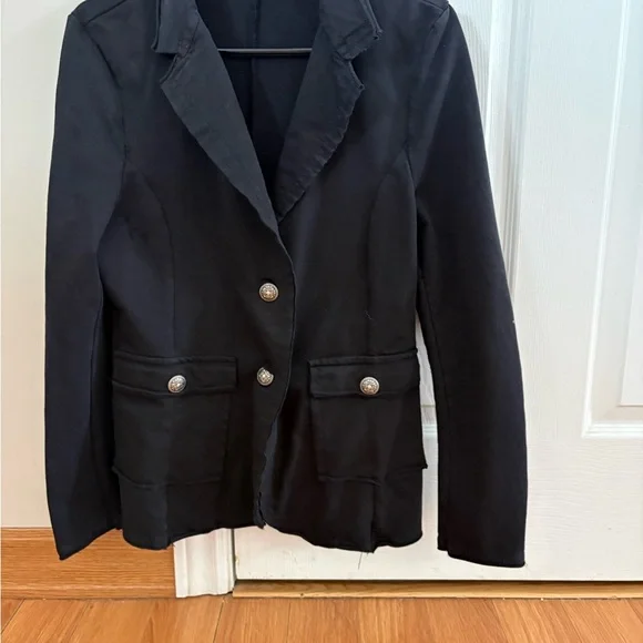 Women's Black Blazer Jacket - Picture 2 of 2